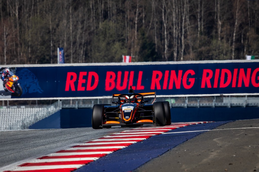 Andrea Dupé — Van Amersfoort Racing FREC car #7 at the Red Bull Ring
